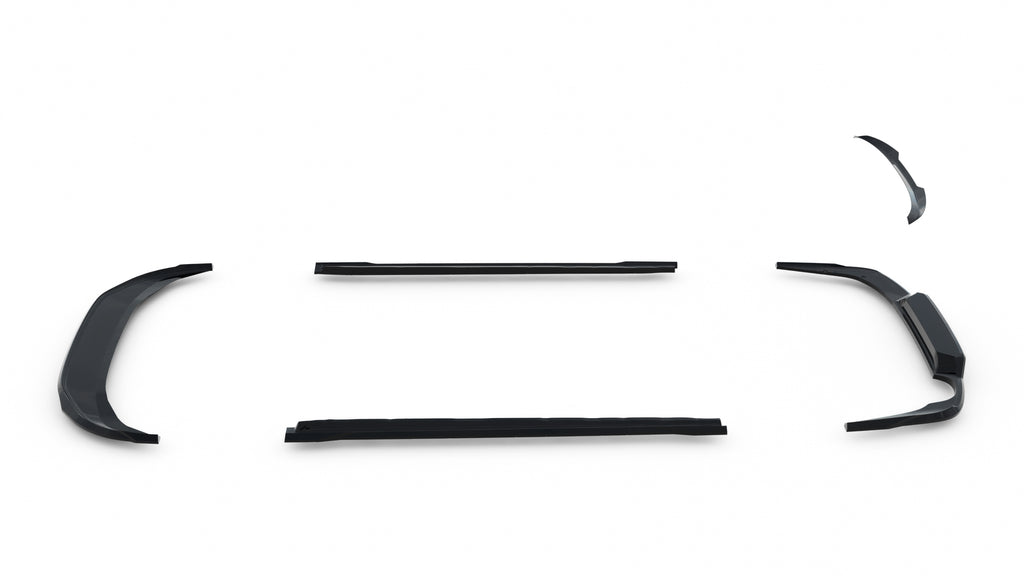 Set di Splitter Volkswagen Passat B9 — particolare della finitura