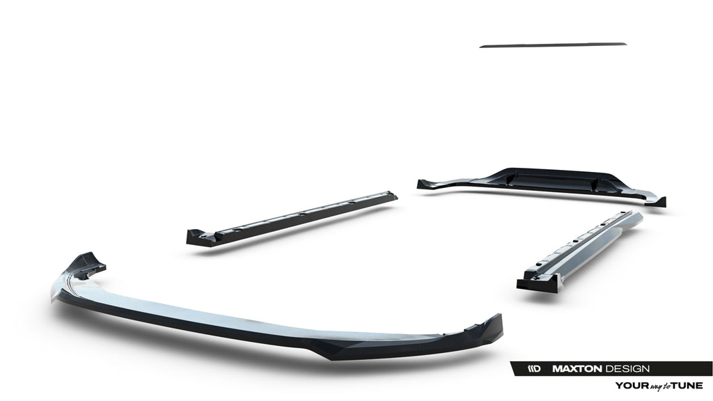 Set di Splitter Volkswagen Tayron Mk1 R-Line — vista d'insieme