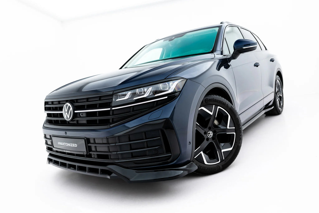 Set di Splitter Volkswagen Touareg Mk3 Facelift Elegance — vista frontale