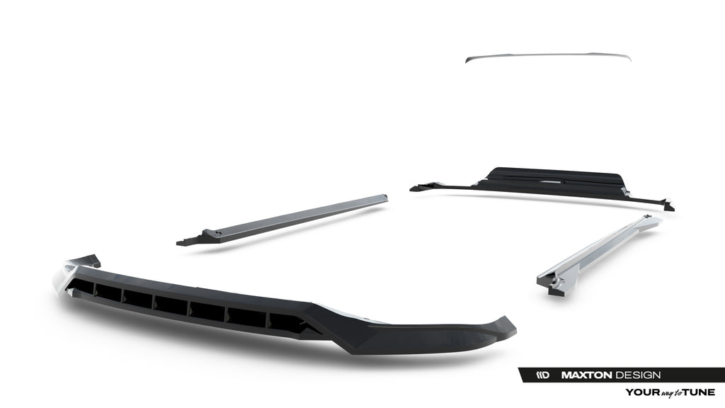 Set di Splitter Volkswagen Touareg Mk3 Facelift Elegance — dettaglio del profilo