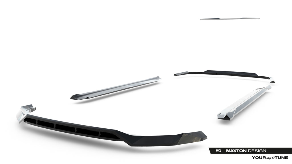 Set di Splitter Volvo XC90 Mk2 Facelift 2 — vista laterale