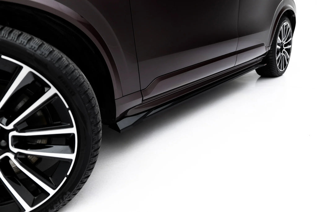 Set di Splitter Volvo XC90 Mk2 Facelift 2 — dettaglio del fissaggio