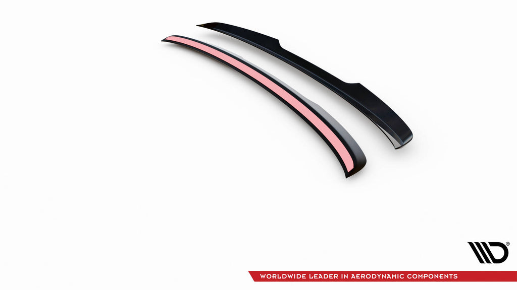 Set di Splitter Volvo XC90 Mk2 Facelift R-Design — vista frontale