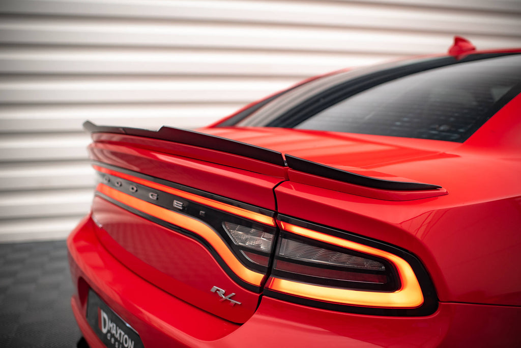 Estensione Spoiler Dodge Charger SRT Mk7 Facelift RT — particolare della finitura