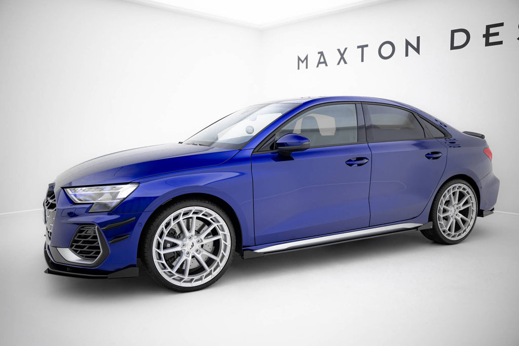 Flap Laterali Audi S3 Berlina 8Y Facelift S-Line Street Pro — dettaglio del profilo