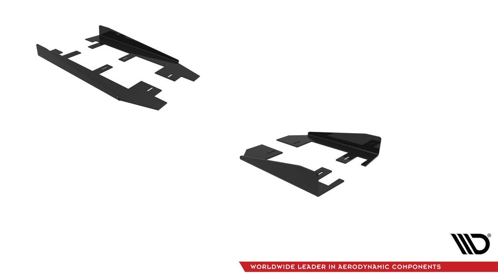 Flap Laterali Ford Mustang Mk7 Dark Horse Street Pro — dettaglio del profilo