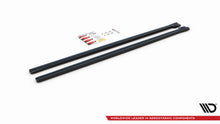Carica l'immagine nel visualizzatore di Gallery, Diffusori sotto minigonne Maxton Design per Abarth 595 Mk1 Facelift, ABS nero lucido: dettaglio del profilo