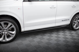 Diffusori Sotto Minigonne Audi Q3 8U S-Line — dettaglio del profilo