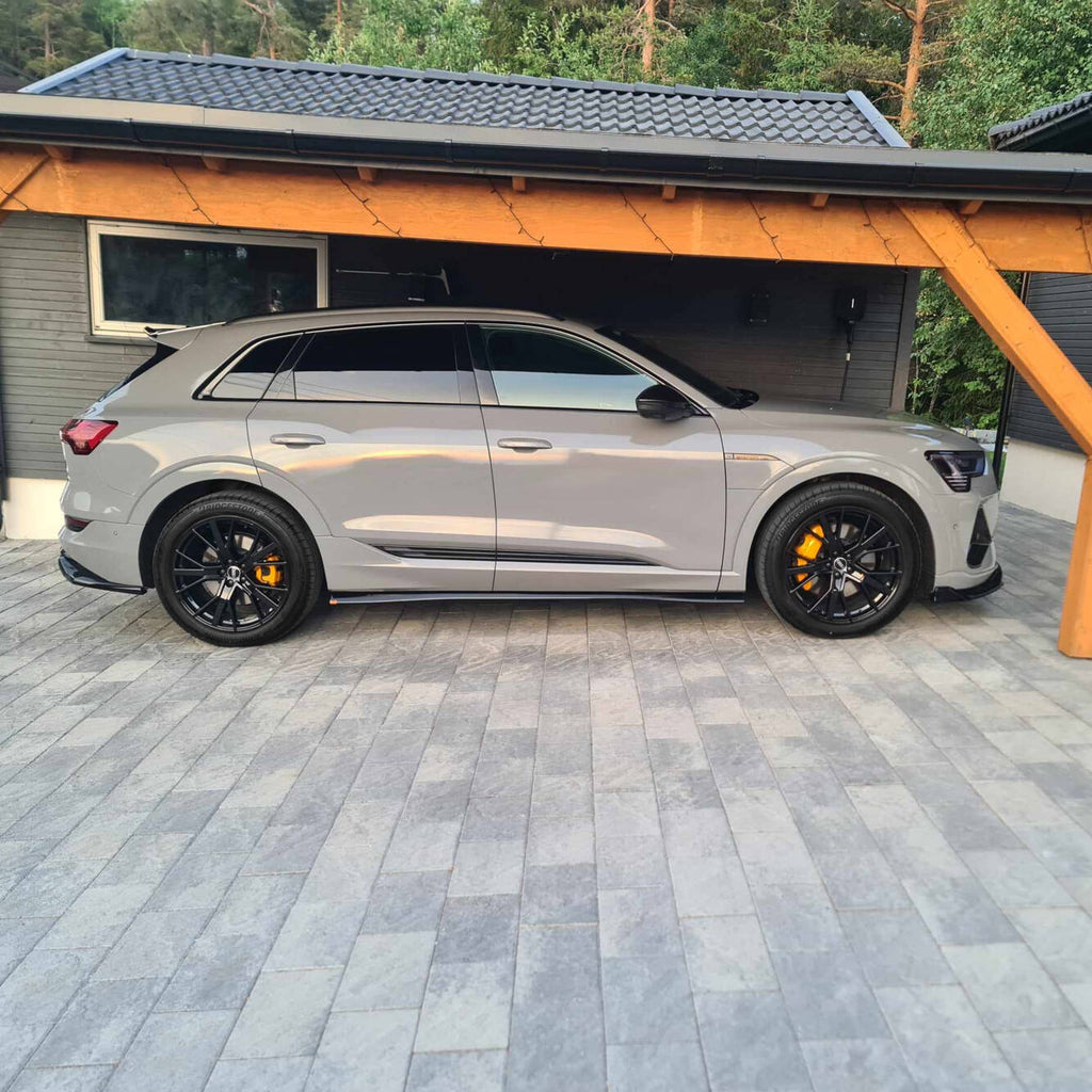 Diffusori Sotto Minigonne Audi e-tron S-Line — dettaglio del profilo