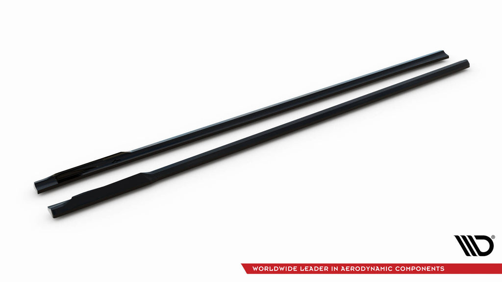 Diffusori Sotto Minigonne BMW Serie 7 G70 750e xDrive M-Pack / M760e xDrive / i7 eDrive50 M-pack — particolare della finitura