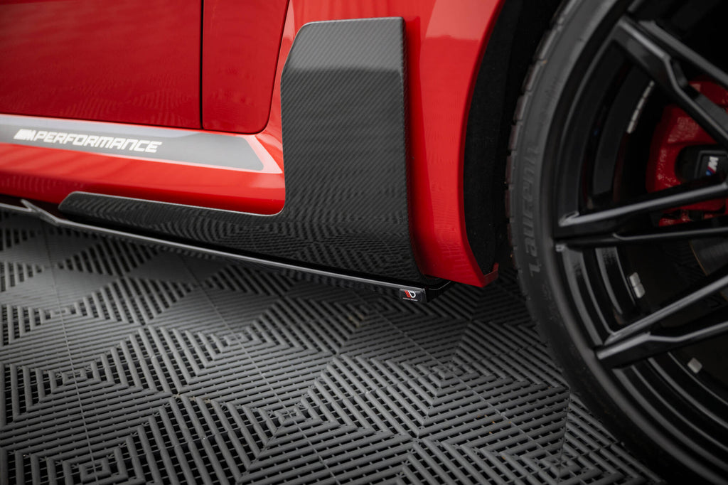 Diffusori Sotto Minigonne BMW Serie M2 G87 M-Performance — dettaglio del fissaggio