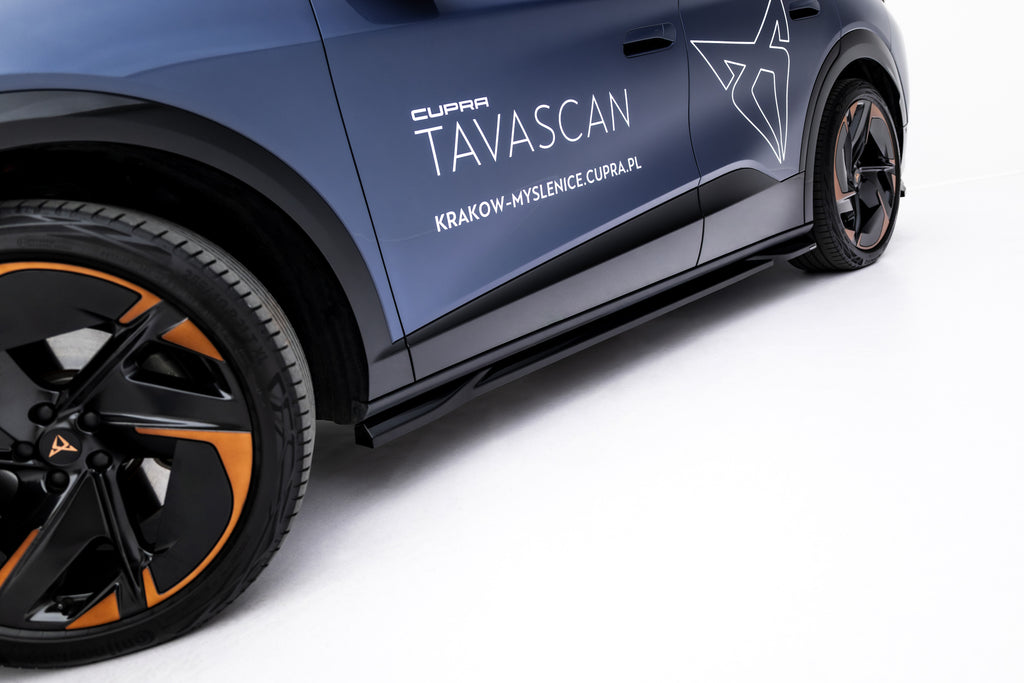 Diffusori Sotto Minigonne Cupra Tavascan Mk1 — particolare della finitura