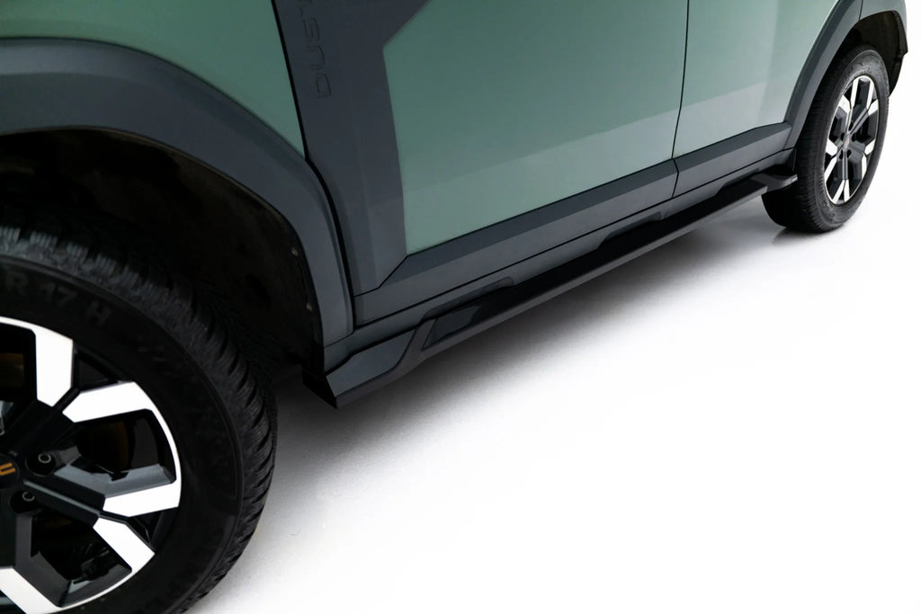 Diffusori Sotto Minigonne Dacia Duster Mk3 — particolare della finitura