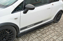 Carica l'immagine nel visualizzatore di Gallery, Diffusori sotto minigonne Maxton Design per Fiat Grande Punto Abarth, ABS nero lucido