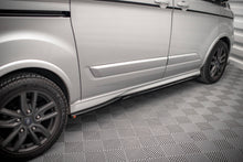 Carica l'immagine nel visualizzatore di Gallery, Diffusori sotto minigonne Maxton Design per Ford Transit Custom ST-Line Mk1 Facelift, ABS nero lucido
