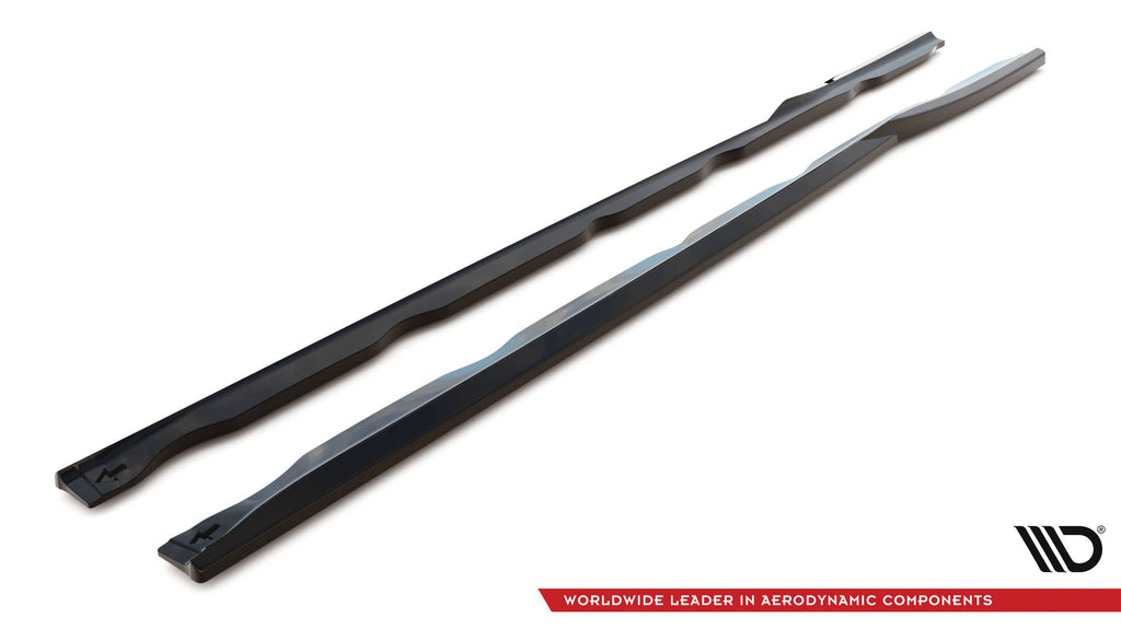 Profilo dei diffusori sotto minigonne Maxton nero lucido per Transit Custom ST-Line