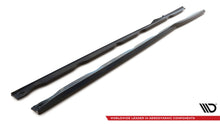 Carica l'immagine nel visualizzatore di Gallery, Profilo dei diffusori sotto minigonne Maxton nero lucido per Transit Custom ST-Line