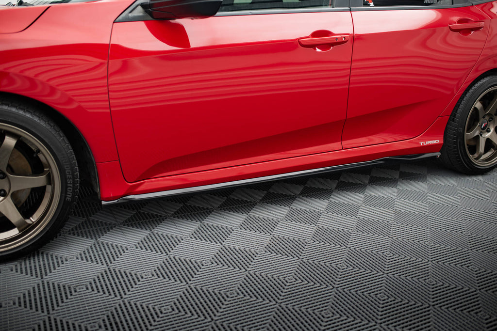 Diffusori Sotto Minigonne Honda Civic Mk10 SI — dettaglio del profilo
