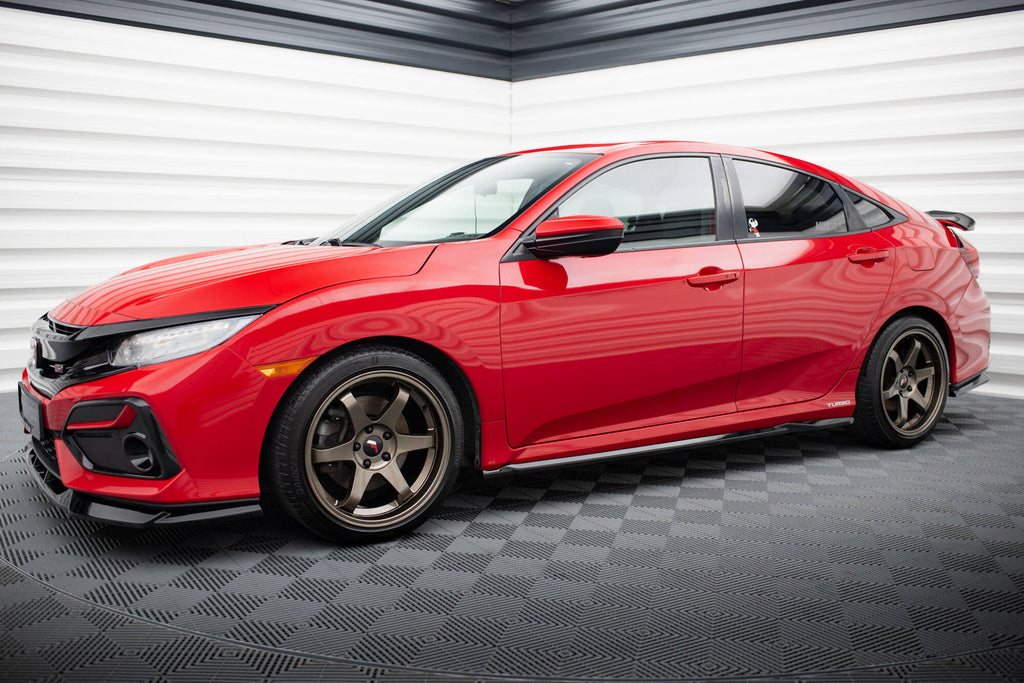 Diffusori Sotto Minigonne Honda Civic Mk10 SI — vista laterale