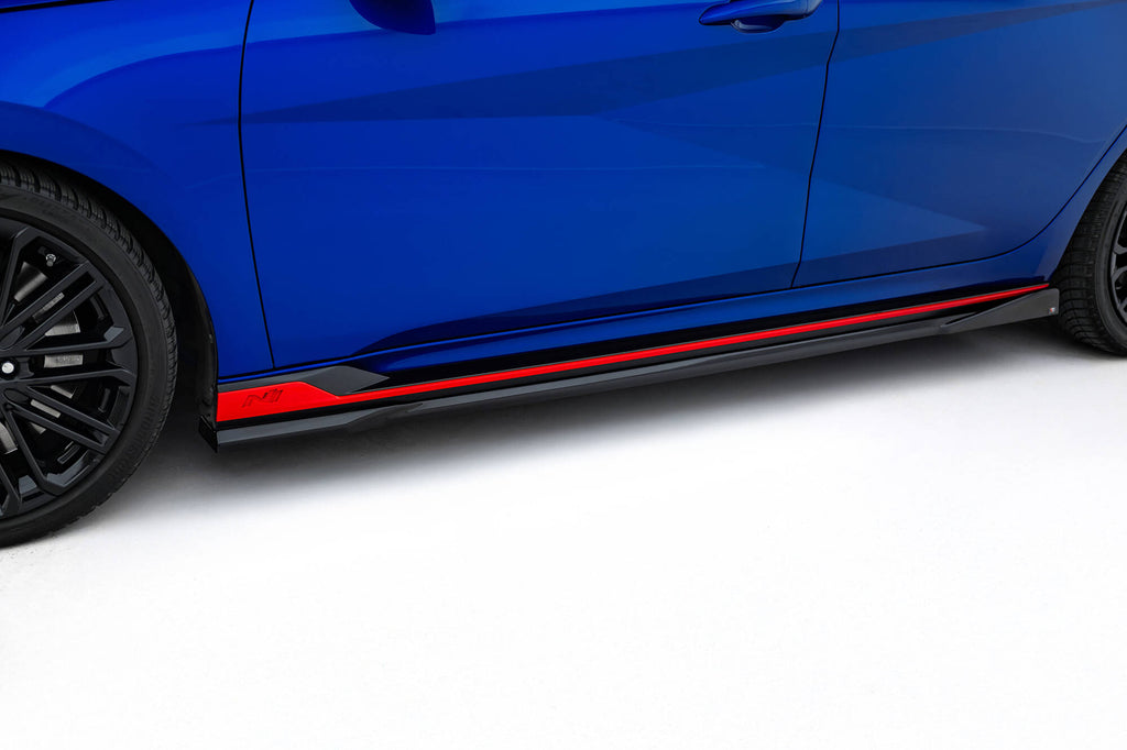 Diffusori Sotto Minigonne Hyundai Elantra N Mk7 — vista laterale