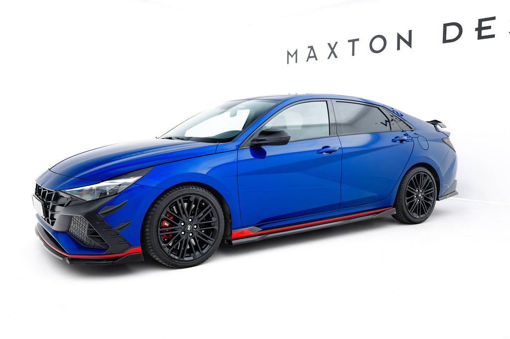 Diffusori Sotto Minigonne Hyundai Elantra N Mk7 — particolare della finitura