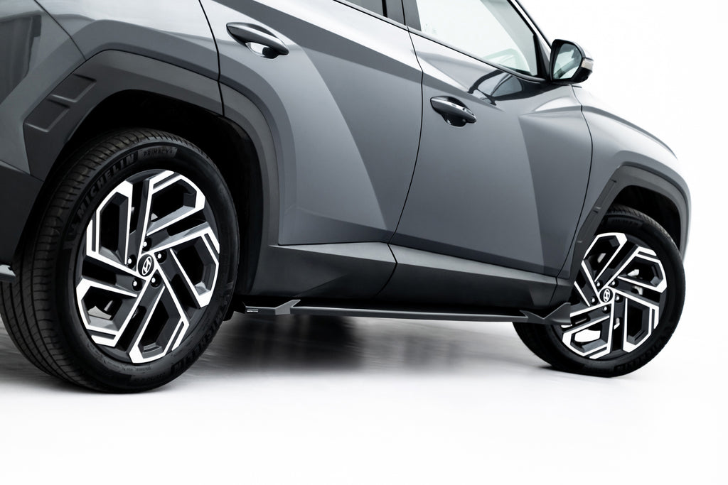 Diffusori Sotto Minigonne Hyundai Tucson Mk4 Facelift — vista posteriore