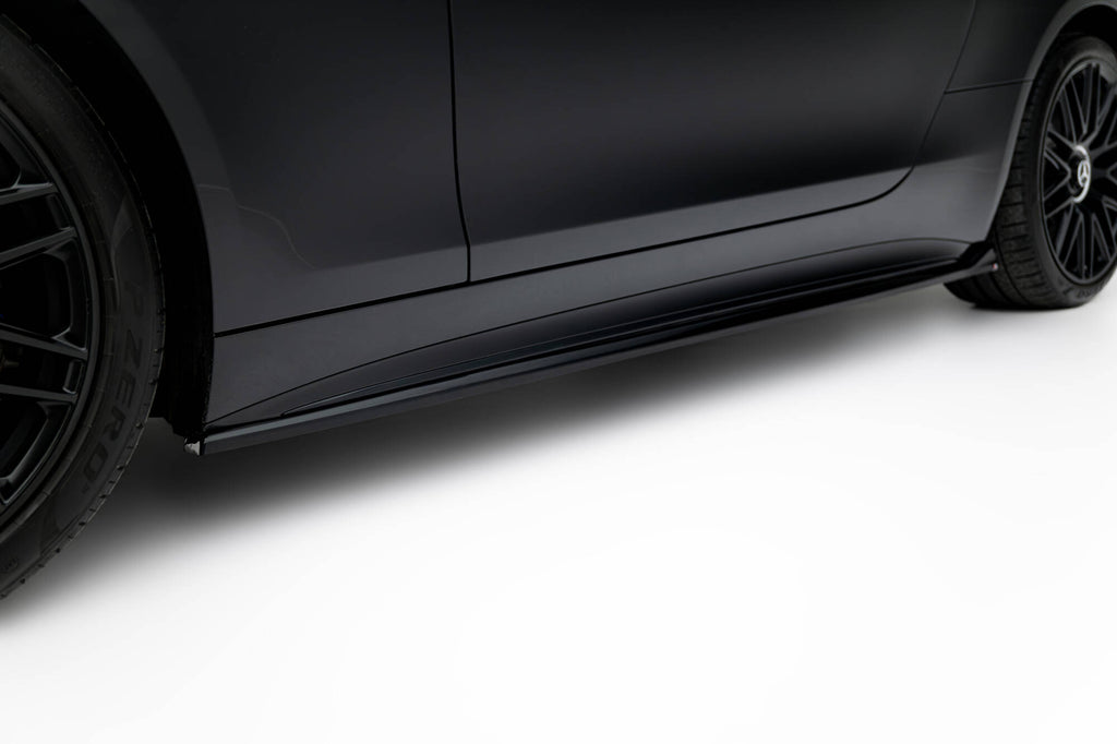 Diffusori Sotto Minigonne Mercedes SL 43 AMG R232 AMG 63 — dettaglio del profilo