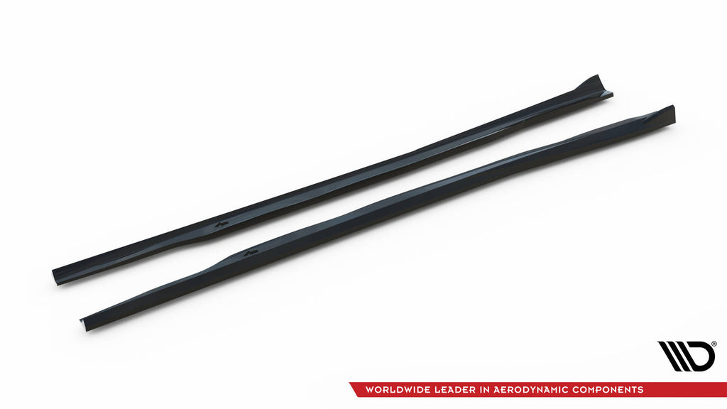 Diffusori Sotto Minigonne Mercedes CLA C117 Facelift — dettaglio del profilo