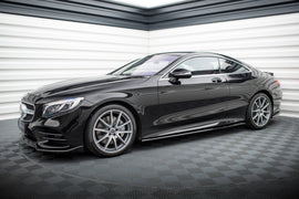 Diffusori Sotto Minigonne Mercedes Classe S Coupé C217 Facelift AMG-Line — dettaglio del profilo