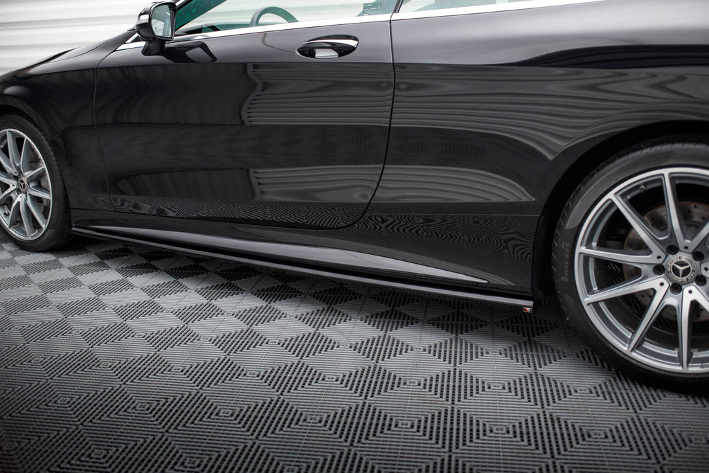 Diffusori Sotto Minigonne Mercedes Classe S Coupé C217 Facelift AMG-Line — vista laterale
