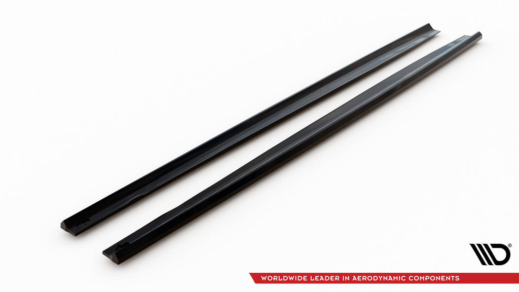 Diffusori Sotto Minigonne Mercedes Classe S Coupé C217 Facelift AMG-Line — particolare della finitura