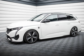 Diffusori Sotto Minigonne Peugeot 308 Station Wagon Mk3 GT — dettaglio del profilo