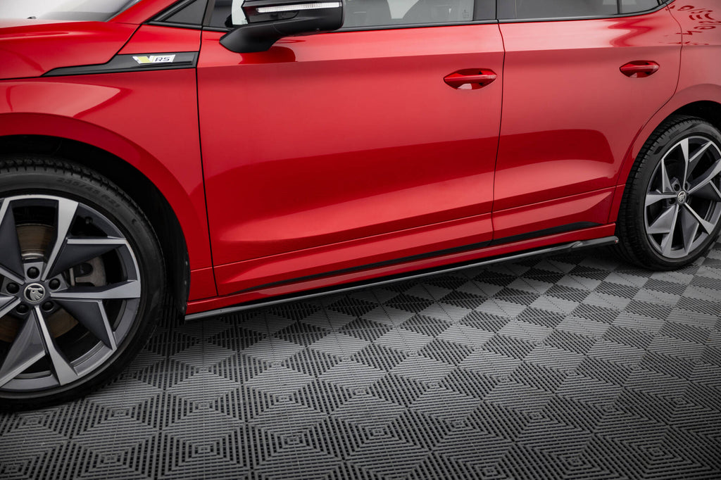 Diffusori Sotto Minigonne Skoda Enyaq iV Coupé Mk1 RS — vista laterale