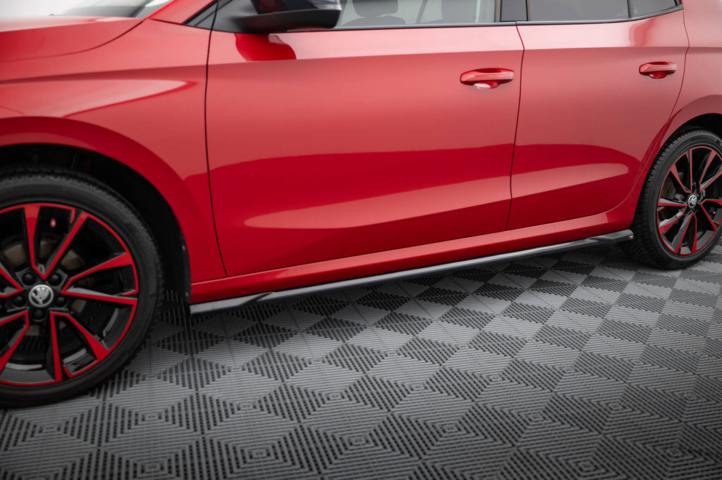 Diffusori Sotto Minigonne Skoda Fabia Mk4 — vista laterale