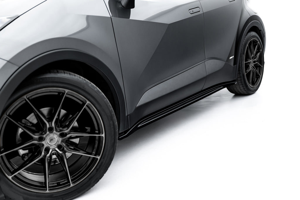 Diffusori Sotto Minigonne Toyota C-HR Mk2 — dettaglio del fissaggio