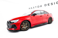 Load image into Gallery viewer, Diffusori Sotto Minigonne V.1 Audi RS3 Berlina 8Y — particolare della finitura