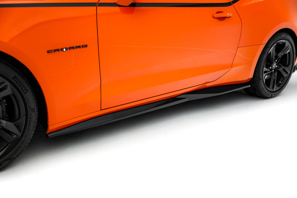 Diffusori Sotto Minigonne V.1 Chevrolet Camaro SS Mk6 Facelift — vista laterale