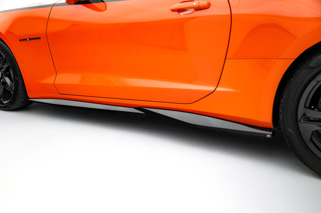 Diffusori Sotto Minigonne V.1 Chevrolet Camaro SS Mk6 Facelift — particolare della finitura