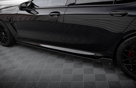 Diffusori Sotto Minigonne V.1 Maxton Design compatibili con BMW Serie 8 G16 + Flap M-Pack — vista d'insieme