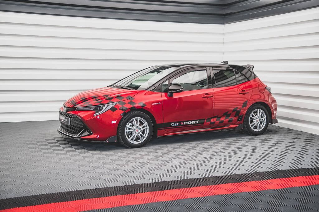 Diffusori Sotto Minigonne V.1 Toyota GR Corolla Hatchback XII + Flap GR Sport — dettaglio del profilo