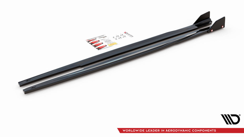 Diffusori Sotto Minigonne V.1 Toyota GR Corolla Hatchback XII + Flap GR Sport — vista laterale