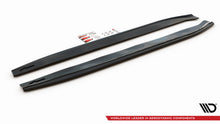 Carica l'immagine nel visualizzatore di Gallery, Diffusori sotto minigonne V.1 Maxton Design per Mercedes GLC Coupé C253 AMG-Line, ABS nero lucido