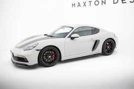 Diffusori Sotto Minigonne V.1 Porsche Cayman 982c GTS — montato sulla vettura