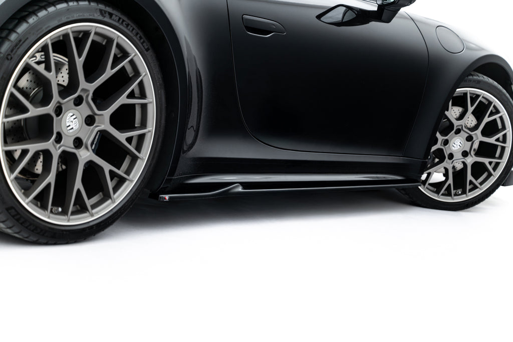 Diffusori Sotto Minigonne V.1 Porsche 911 992 Carrera Sport Design — dettaglio del profilo