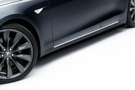 Diffusori Sotto Minigonne V.1 Tesla Model S Mk1 — dettaglio del profilo