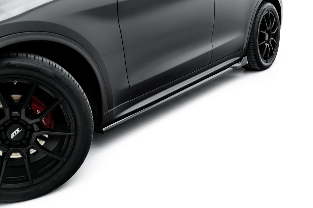 Diffusori Sotto Minigonne V.2 Alfa Romeo Stelvio Mk1 — vista posteriore
