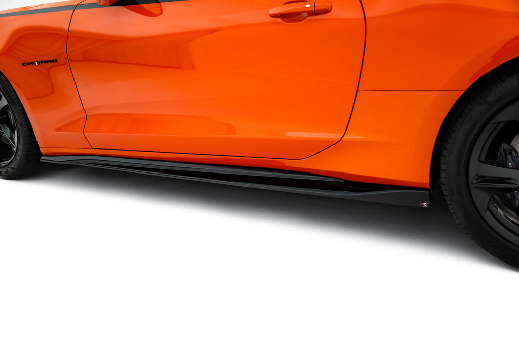 Diffusori Sotto Minigonne V.2 Chevrolet Camaro SS Mk6 Facelift — particolare della finitura