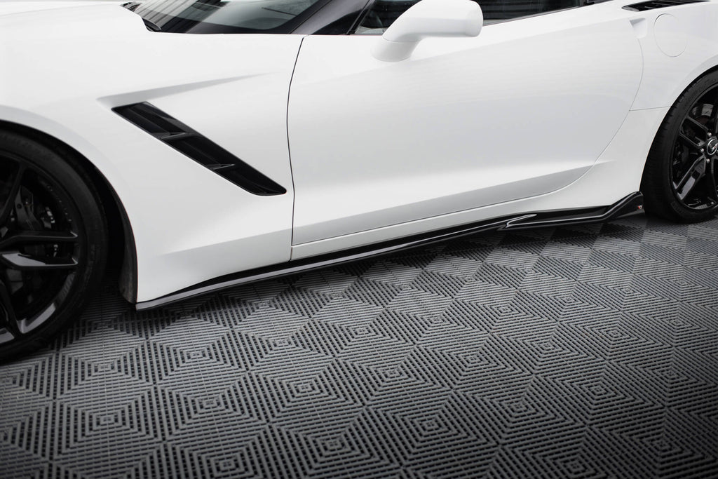 Diffusori Sotto Minigonne V.2 Chevrolet Corvette C7 Stingray — dettaglio del profilo