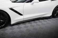 Load image into Gallery viewer, Diffusori Sotto Minigonne V.2 Chevrolet Corvette C7 Stingray — dettaglio del profilo