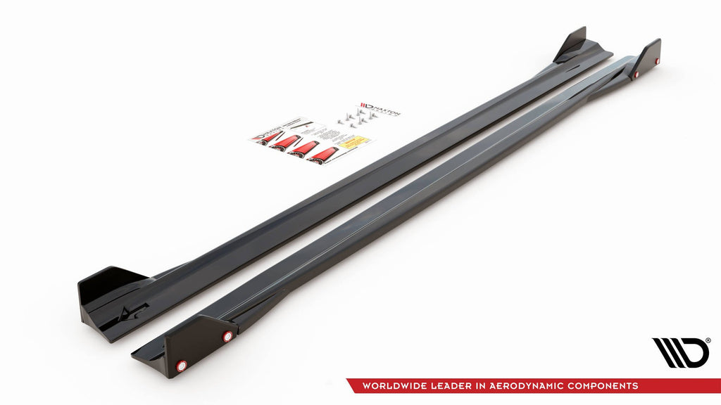 Diffusori Sotto Minigonne V.2 Mercedes Classe A 35 AMG W177 + Flap AMG 45 S Aero Pack — dettaglio del profilo